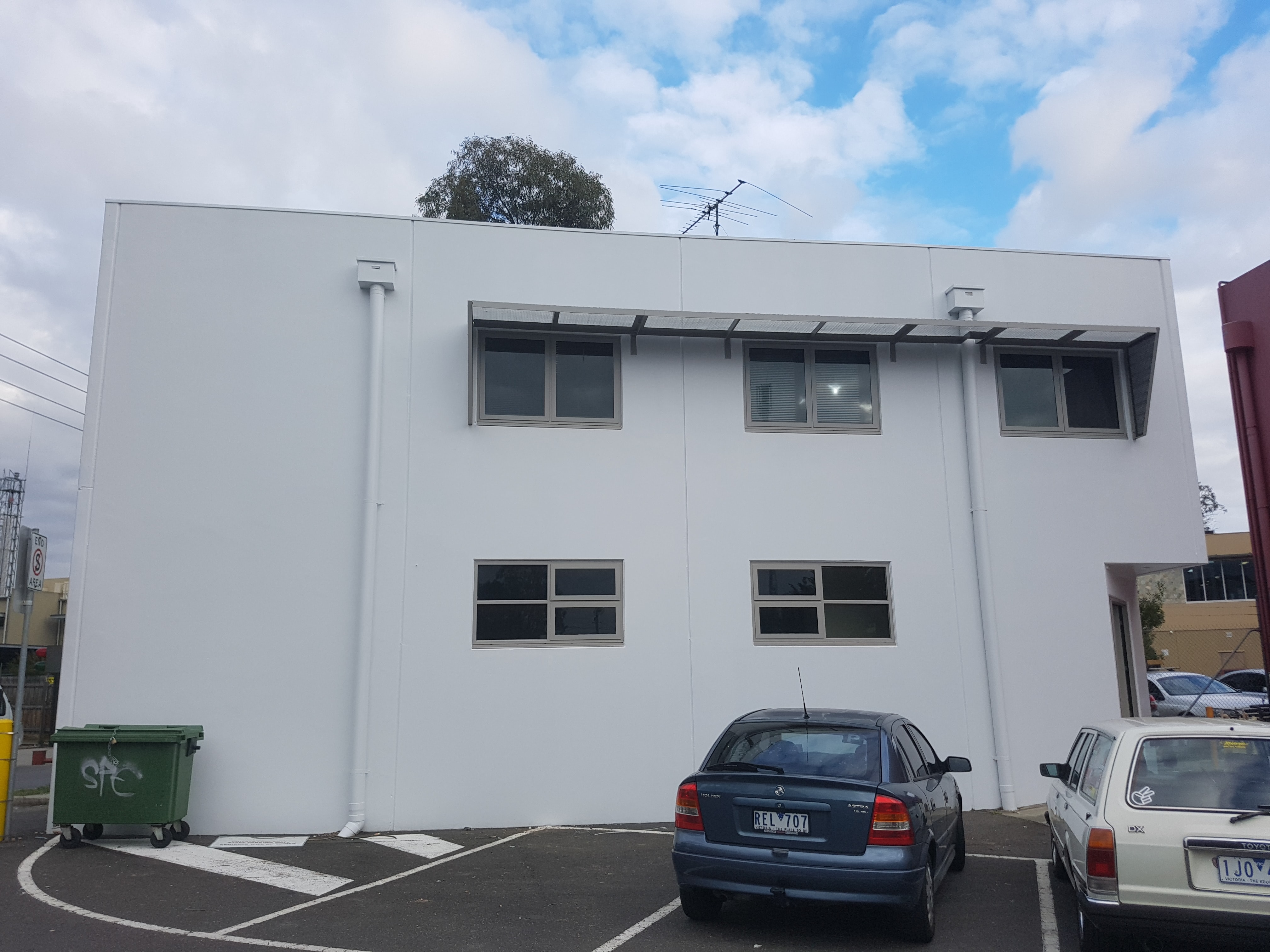 Exterior painting project