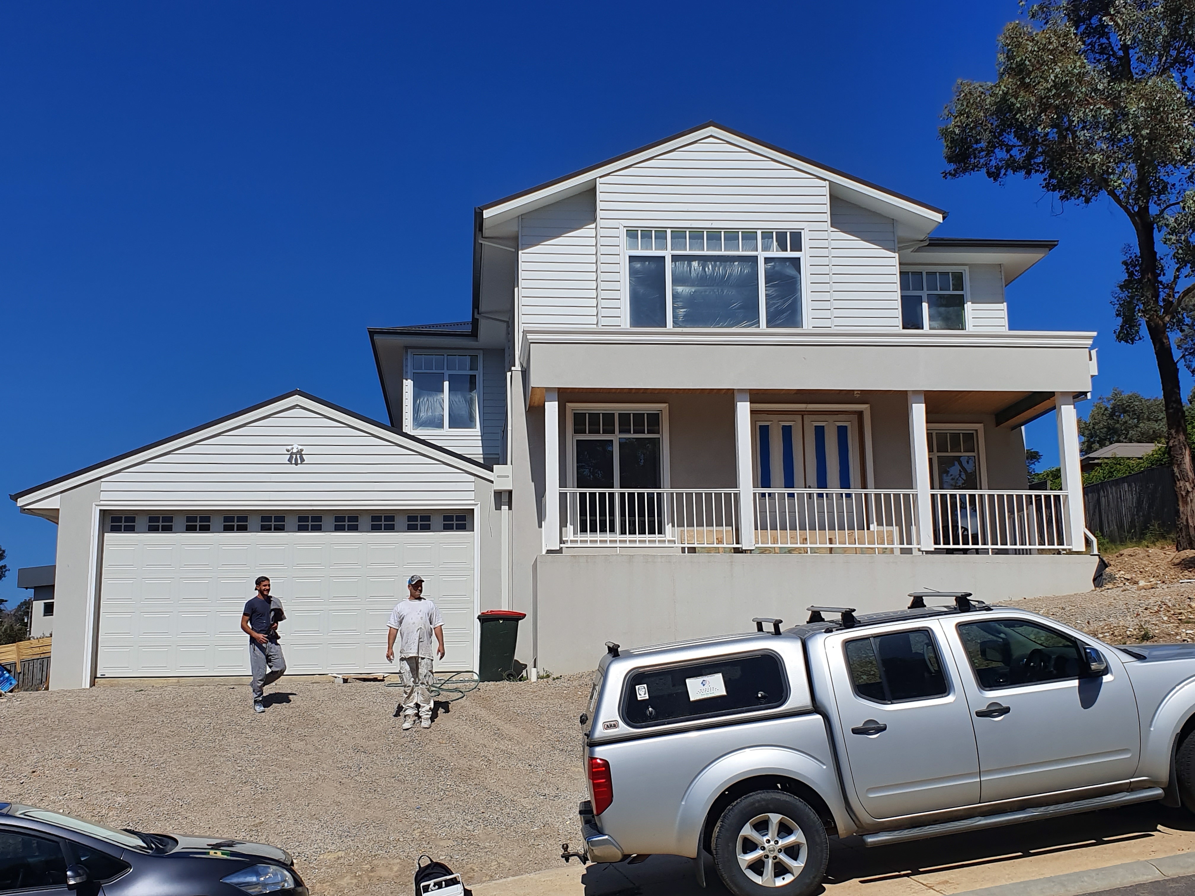 Exterior painting result